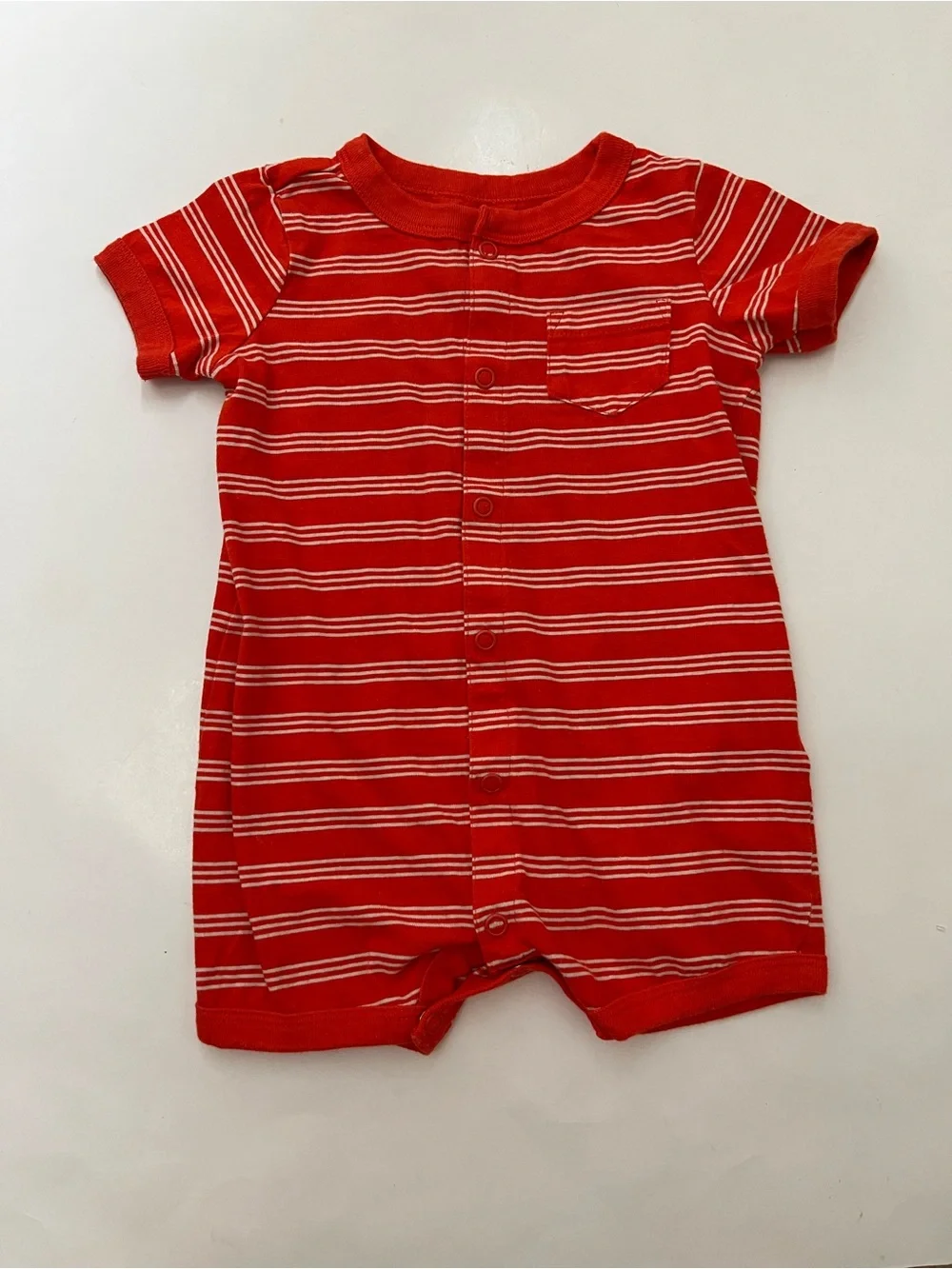 Carters Baby Boys Bundle 6 Pack Short Romper Set Size 9 Months